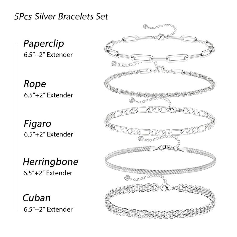 Timeless 5-Piece Chain Stack