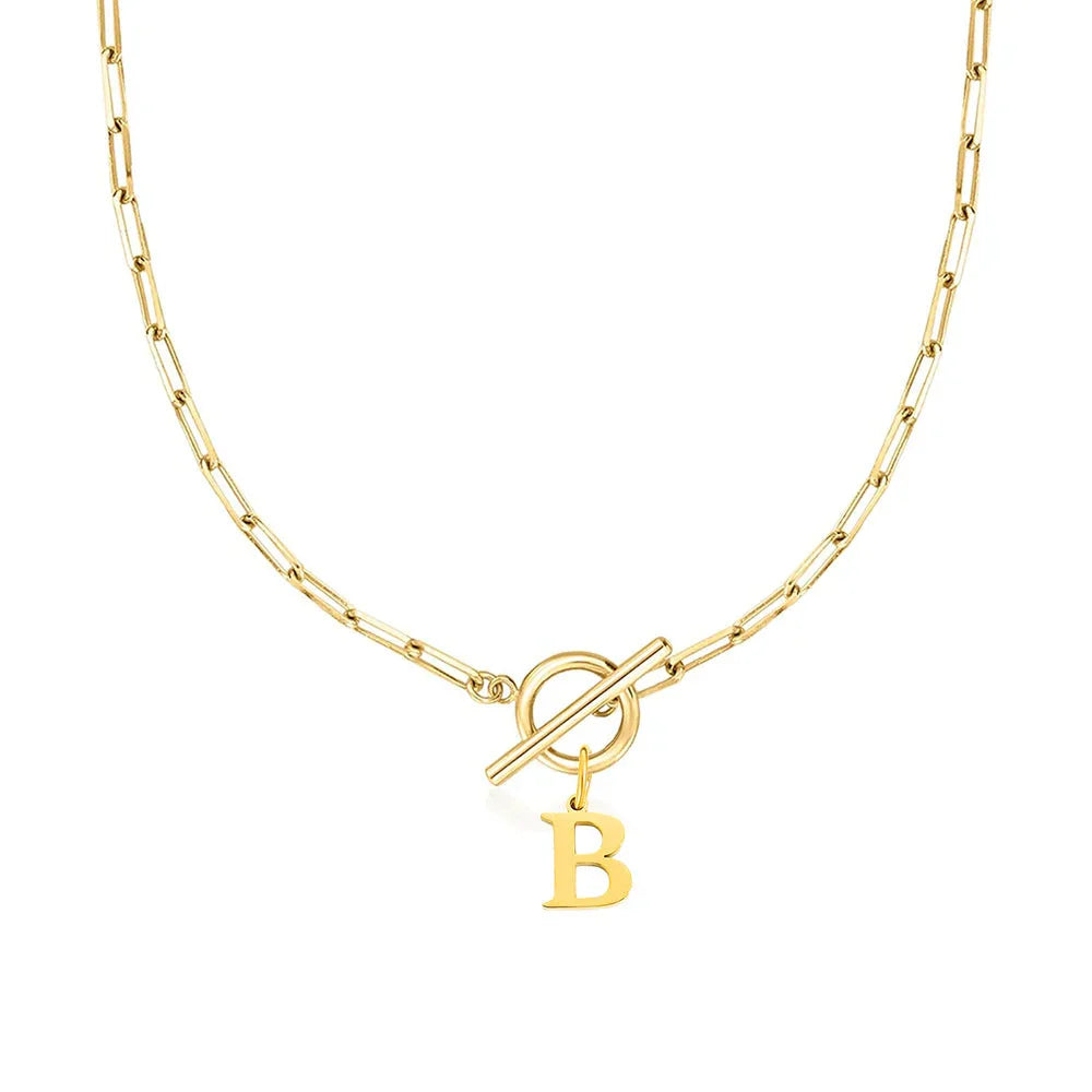 PaperLink Letter Necklace