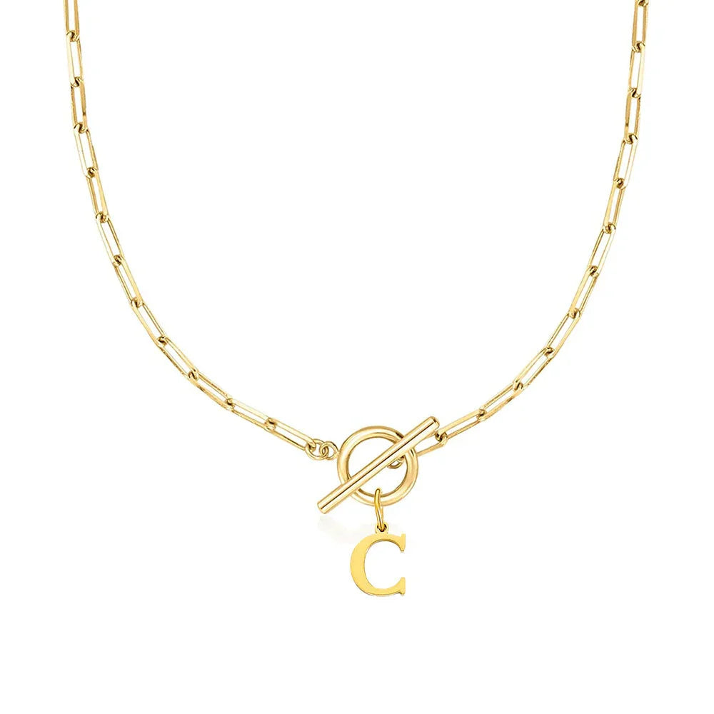 PaperLink Letter Necklace