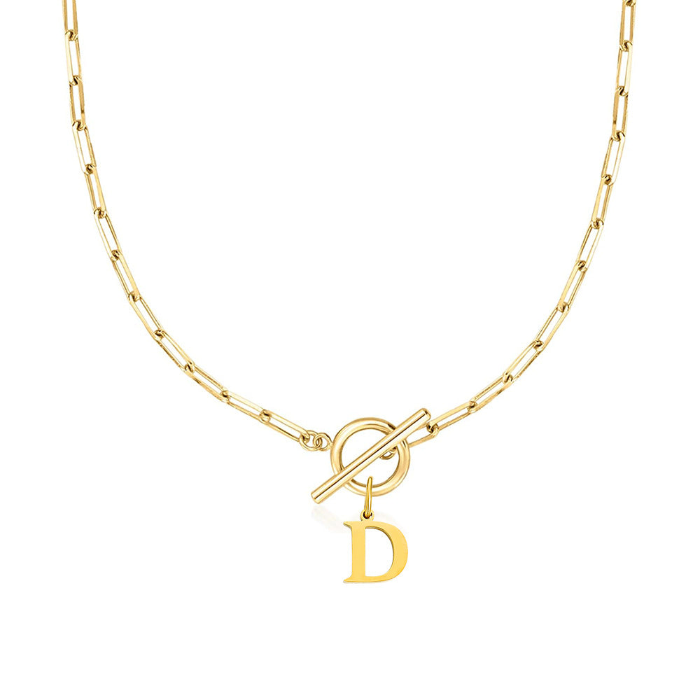 PaperLink Letter Necklace