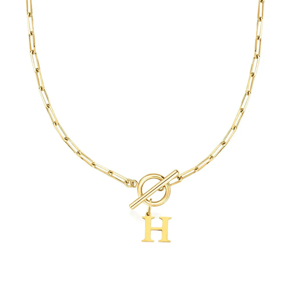 PaperLink Letter Necklace