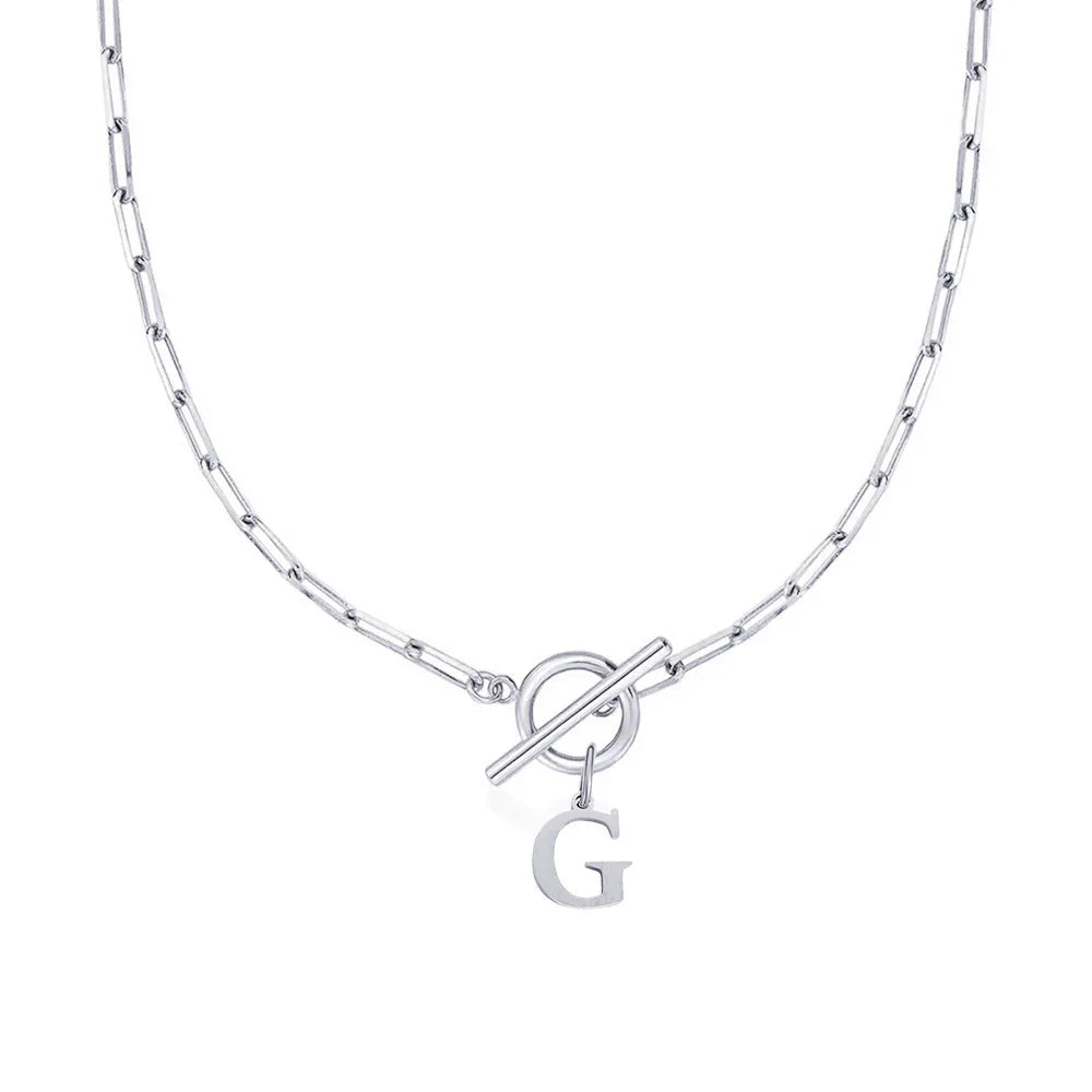 PaperLink Letter Necklace