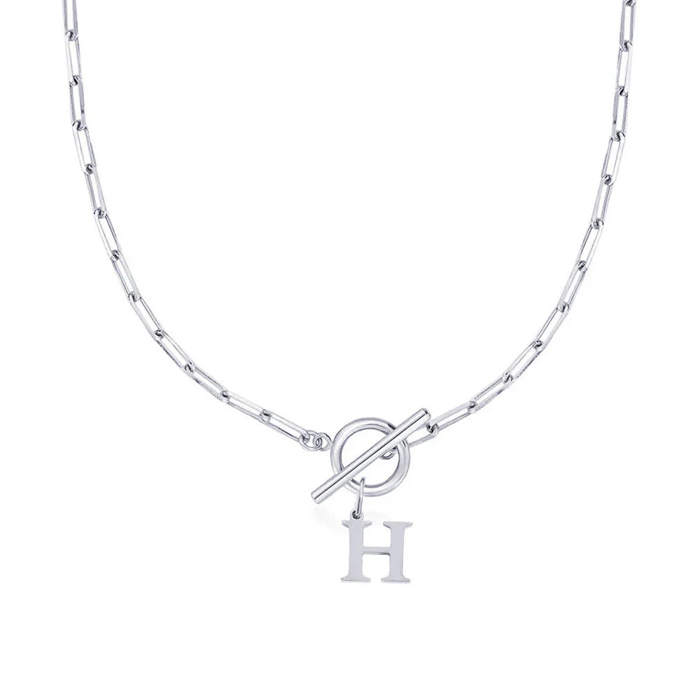 PaperLink Letter Necklace