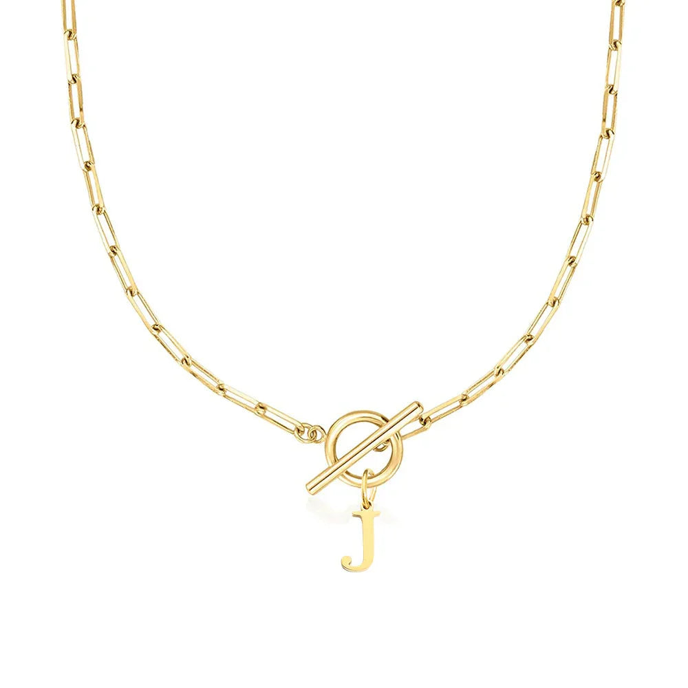 PaperLink Letter Necklace
