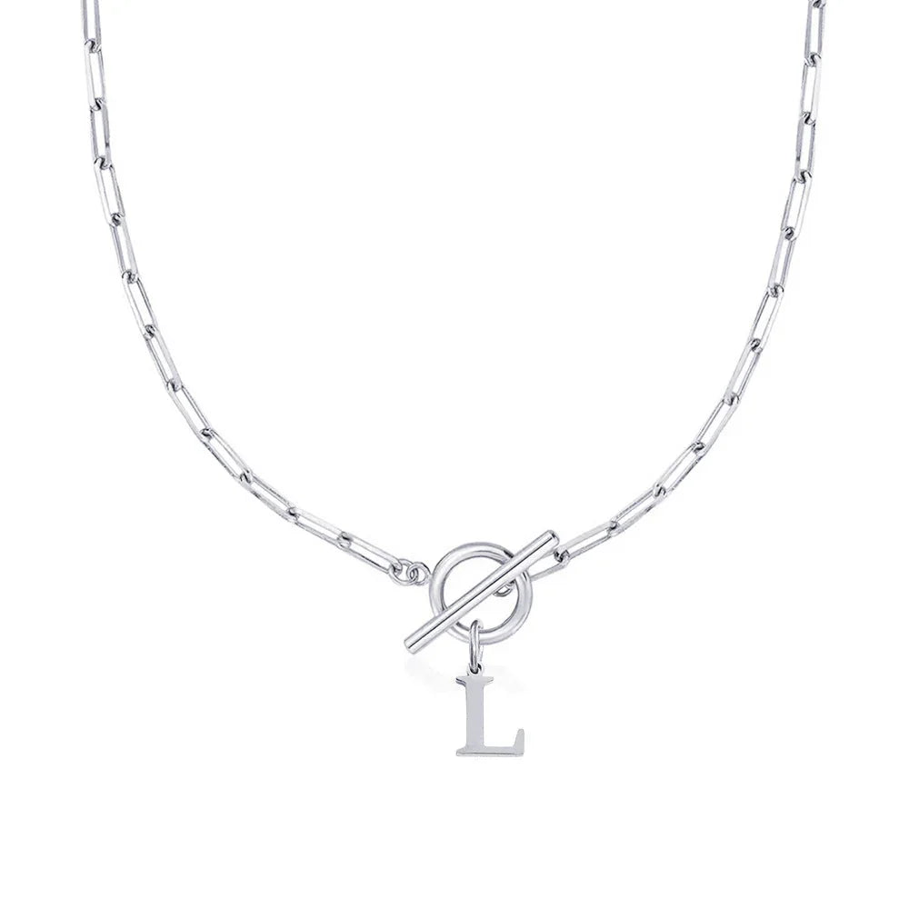 PaperLink Letter Necklace