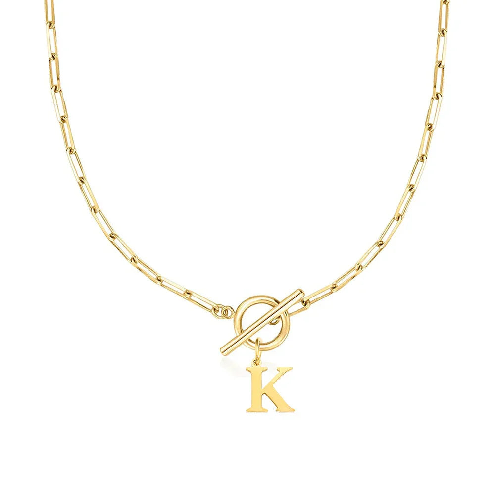 PaperLink Letter Necklace