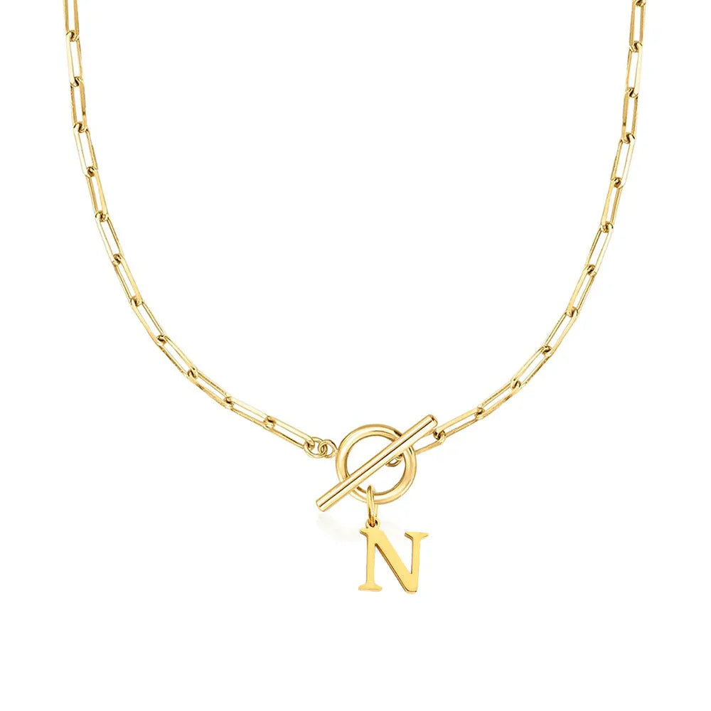 PaperLink Letter Necklace