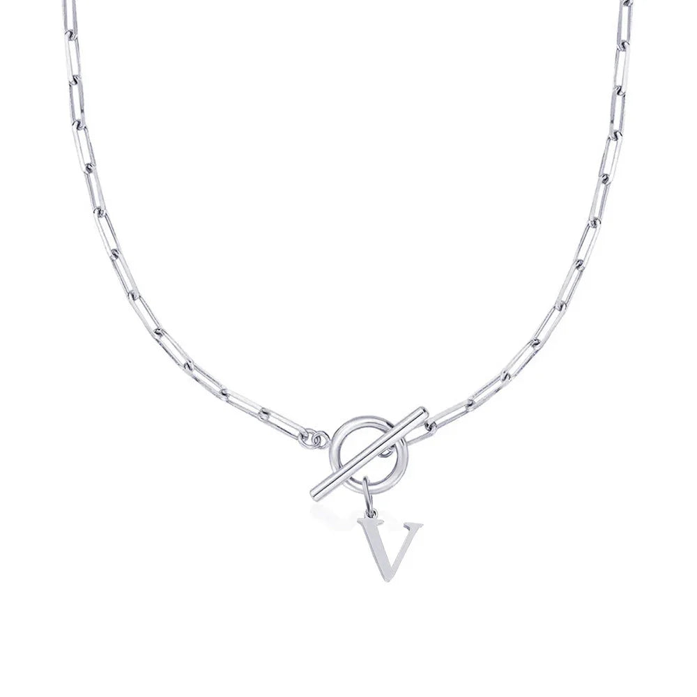 PaperLink Letter Necklace