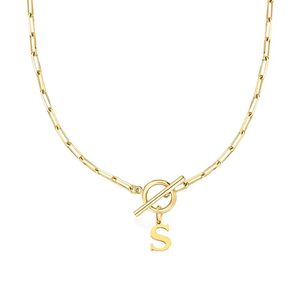 PaperLink Letter Necklace