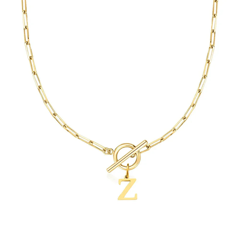 PaperLink Letter Necklace