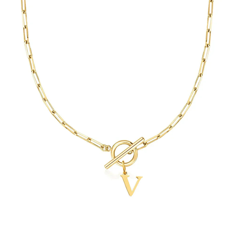PaperLink Letter Necklace