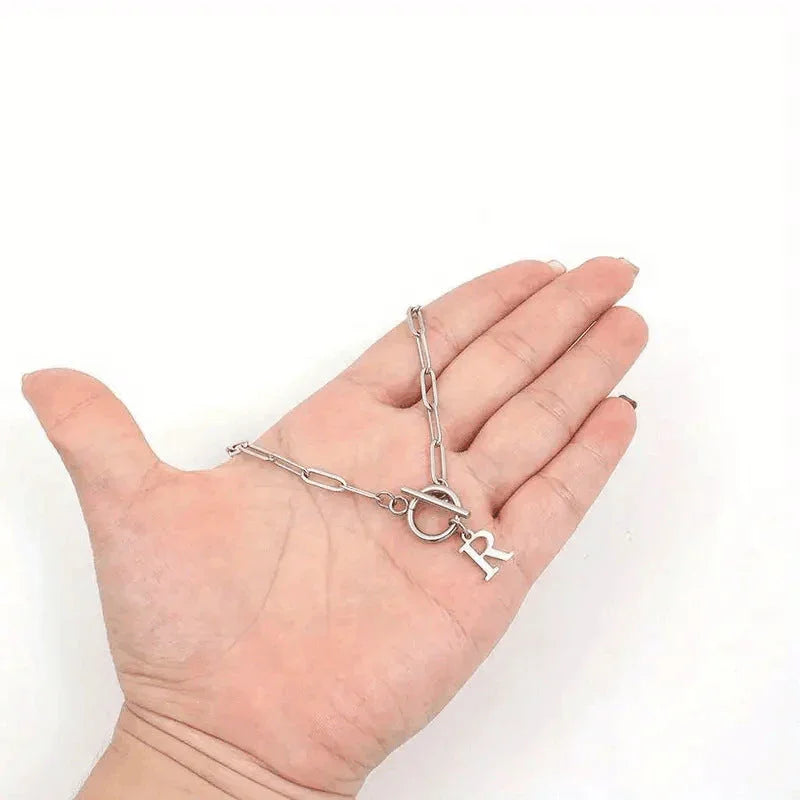 PaperLink Letter Necklace