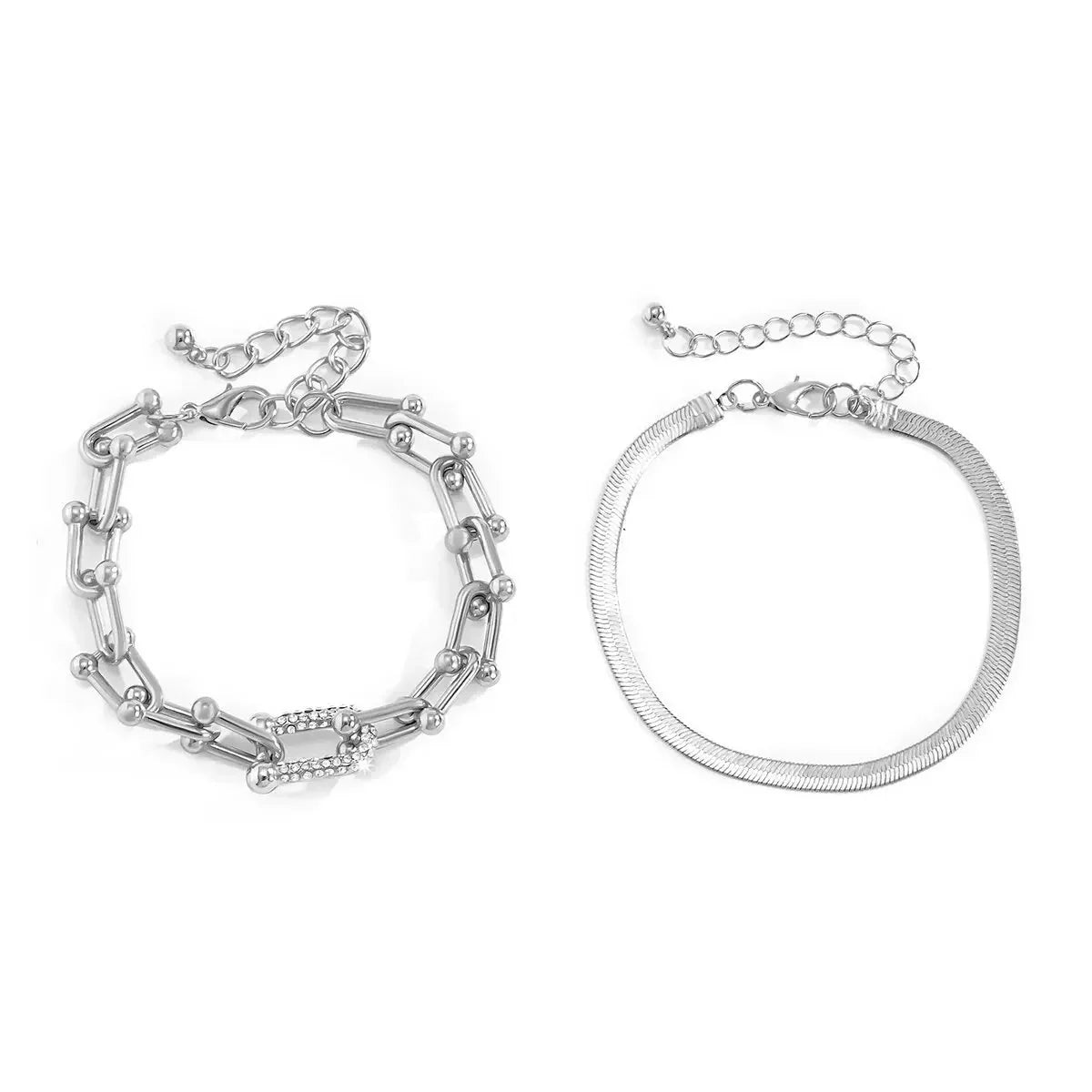 2pc Luxe Lock & Herringbone Set