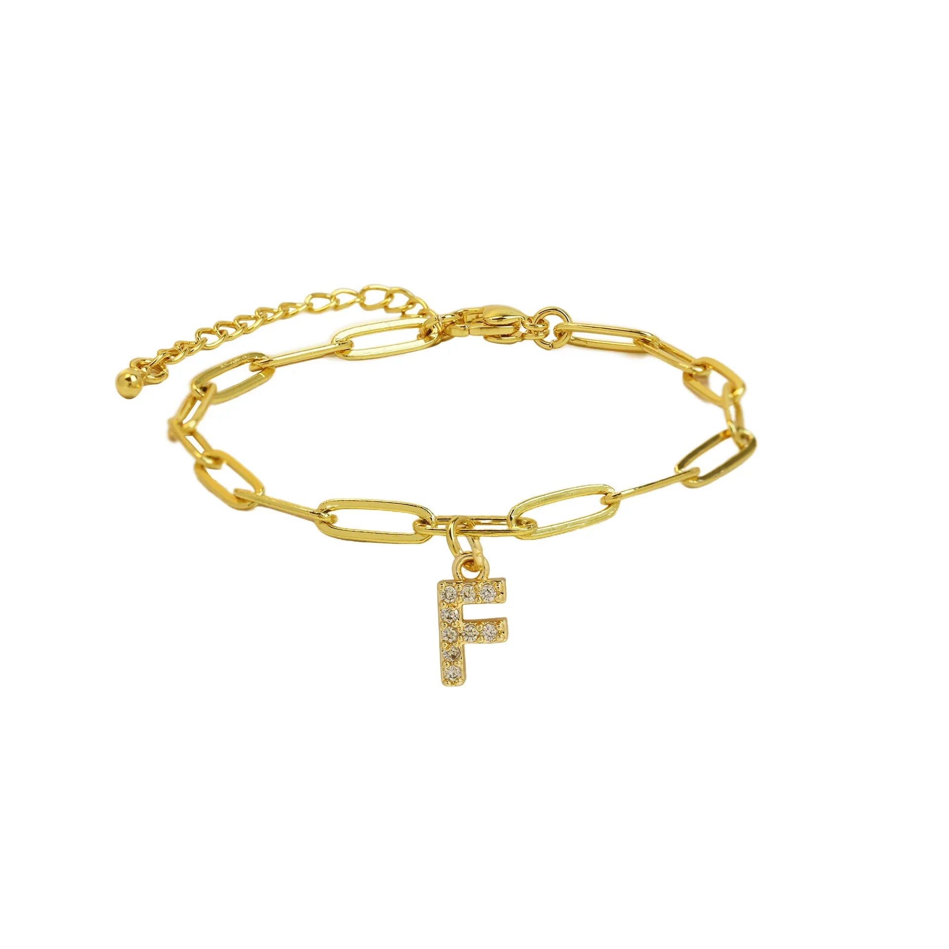 Dainty LinkMonogram Bracelet