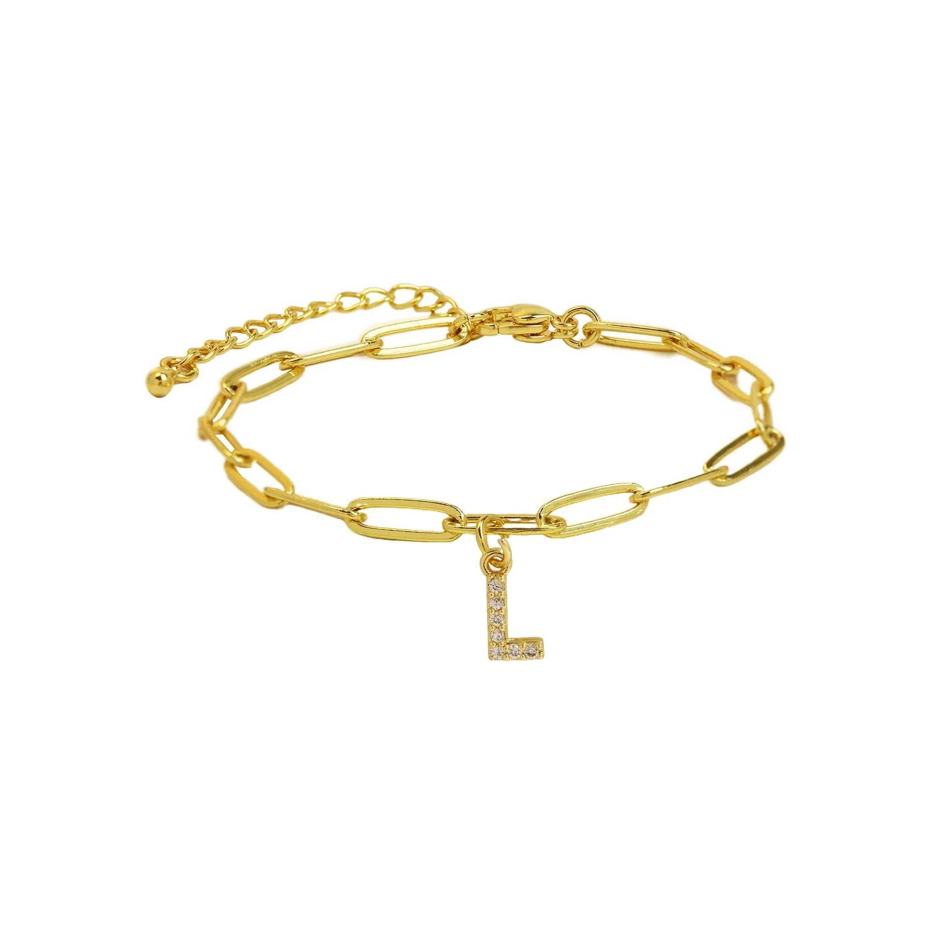 Dainty LinkMonogram Bracelet