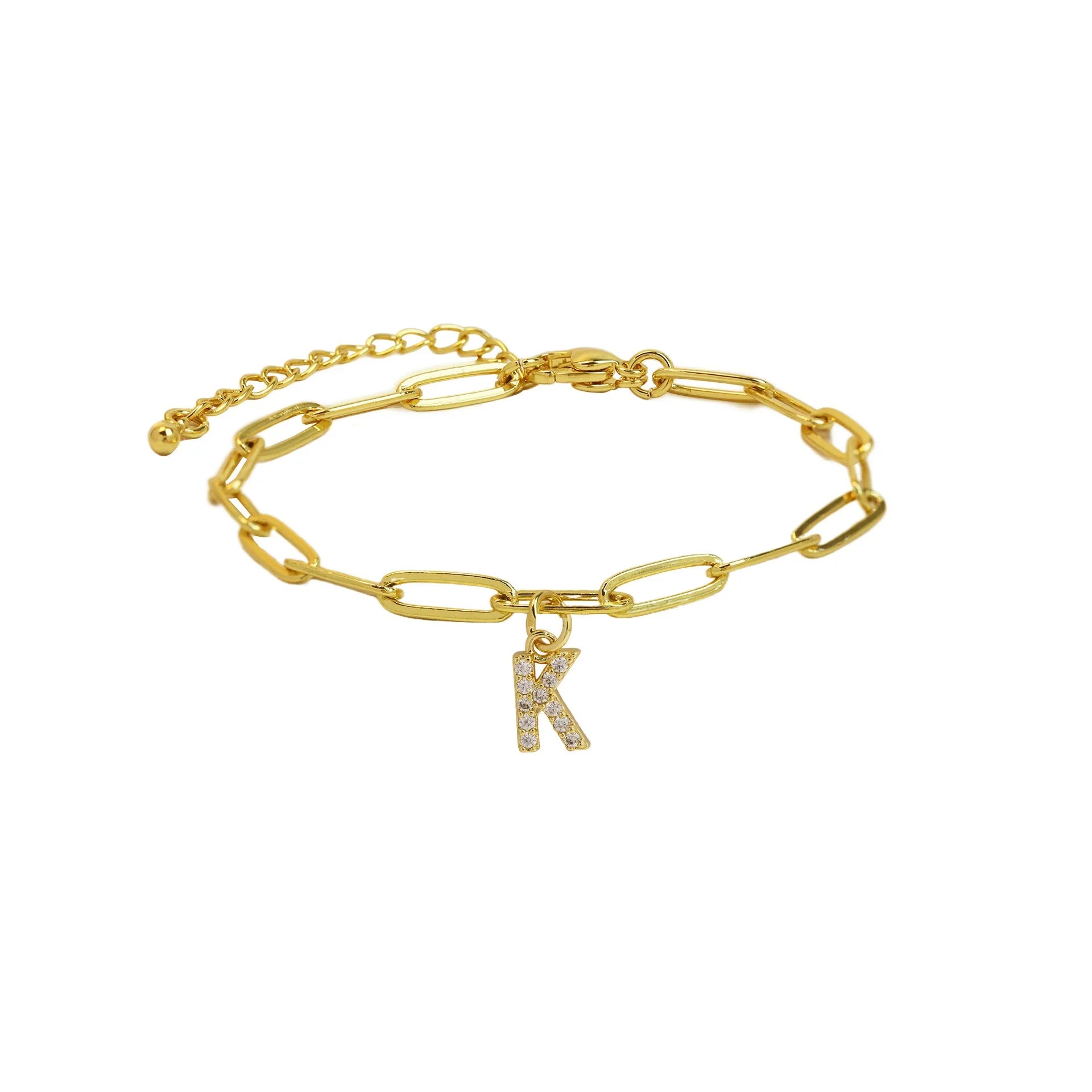 Dainty LinkMonogram Bracelet