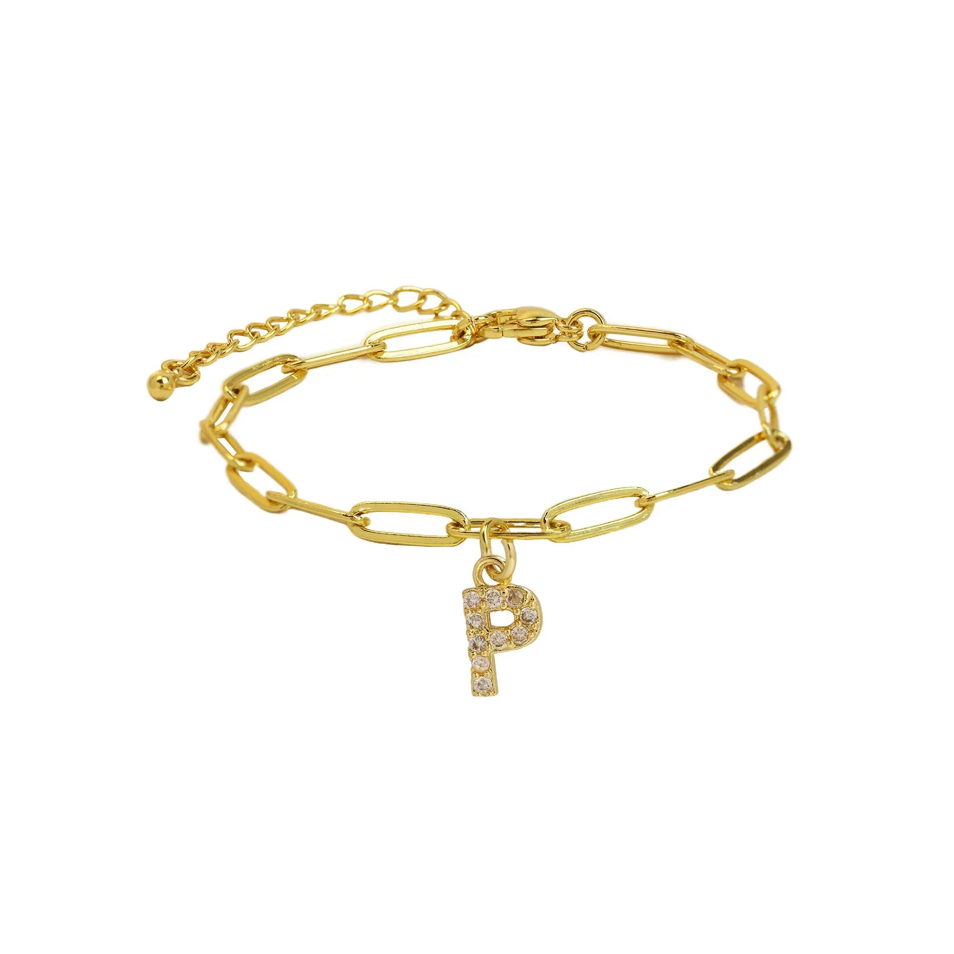 Dainty LinkMonogram Bracelet