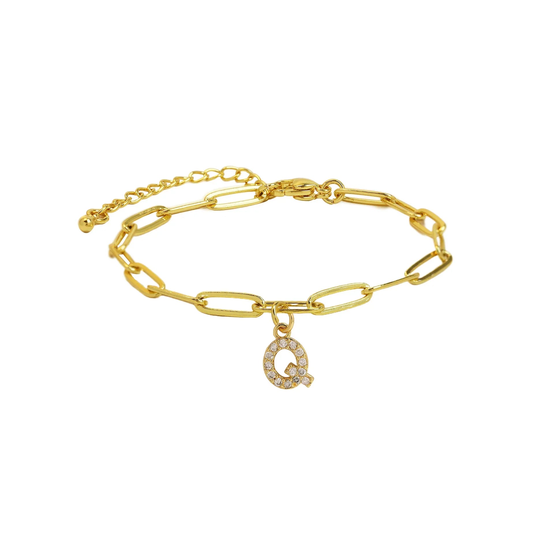 Dainty LinkMonogram Bracelet