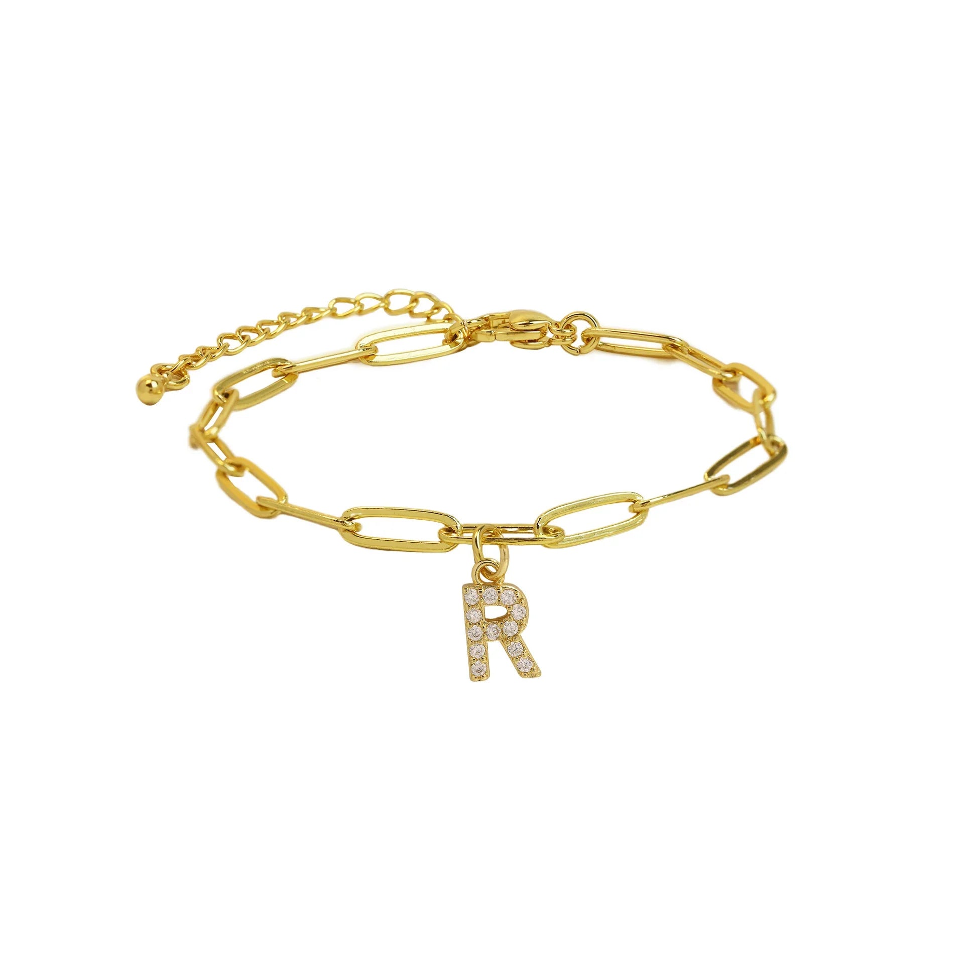 Dainty LinkMonogram Bracelet