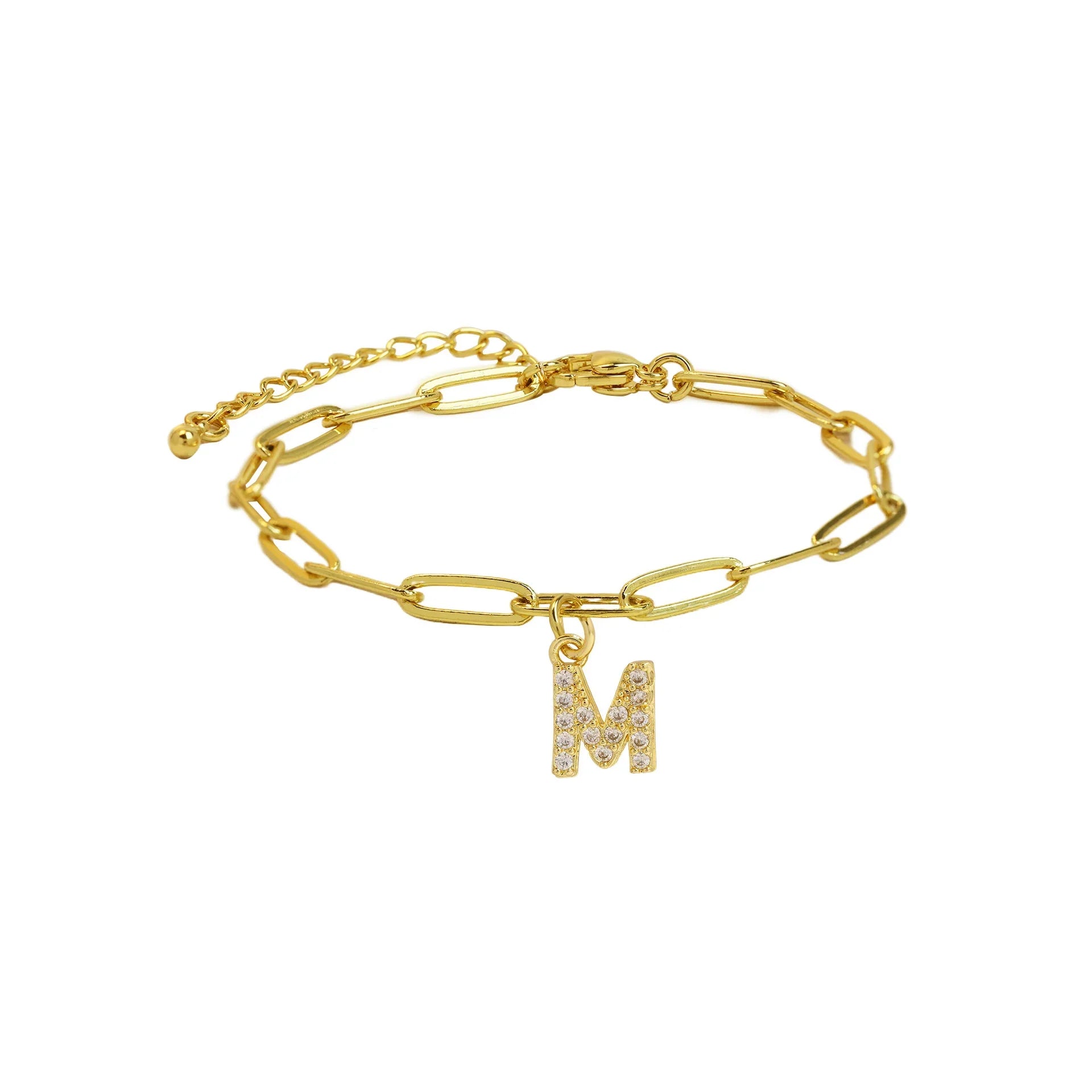Dainty LinkMonogram Bracelet