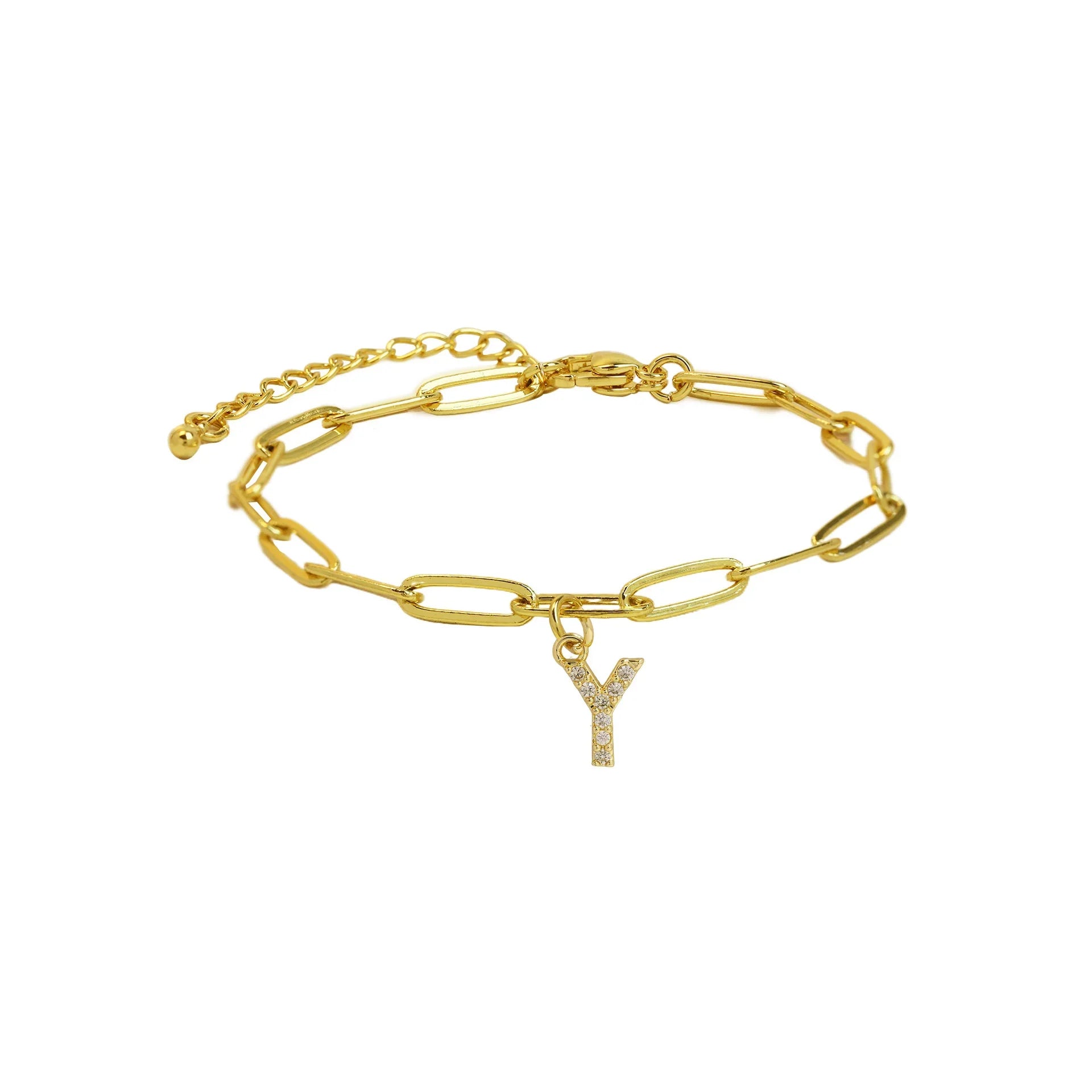 Dainty LinkMonogram Bracelet