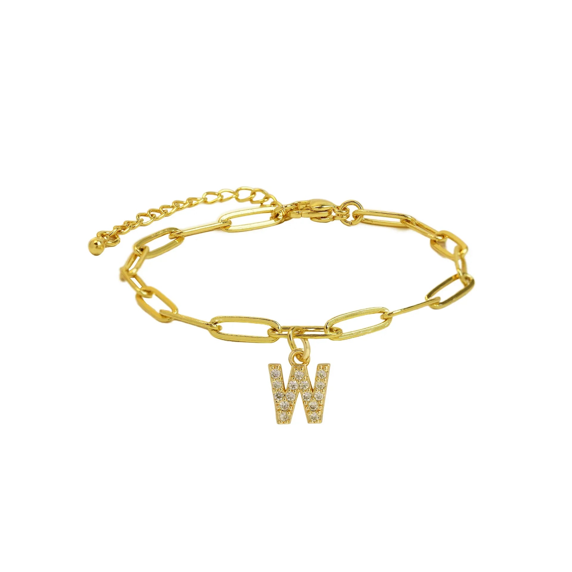 Dainty LinkMonogram Bracelet