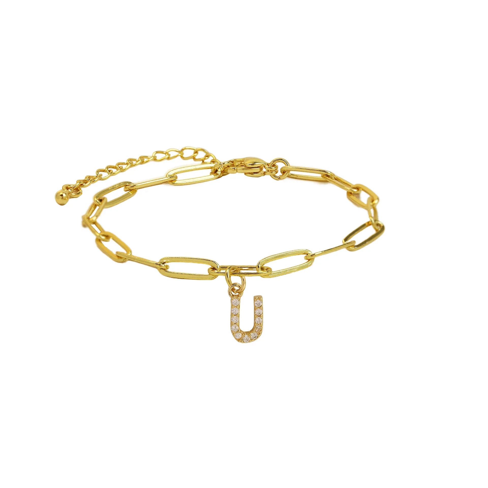 Dainty LinkMonogram Bracelet