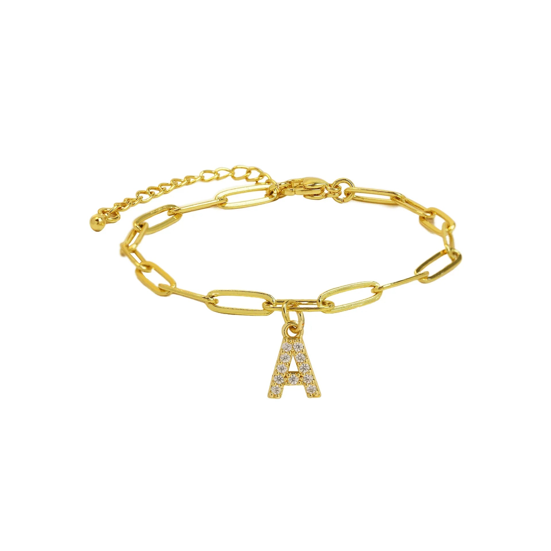 Dainty LinkMonogram Bracelet