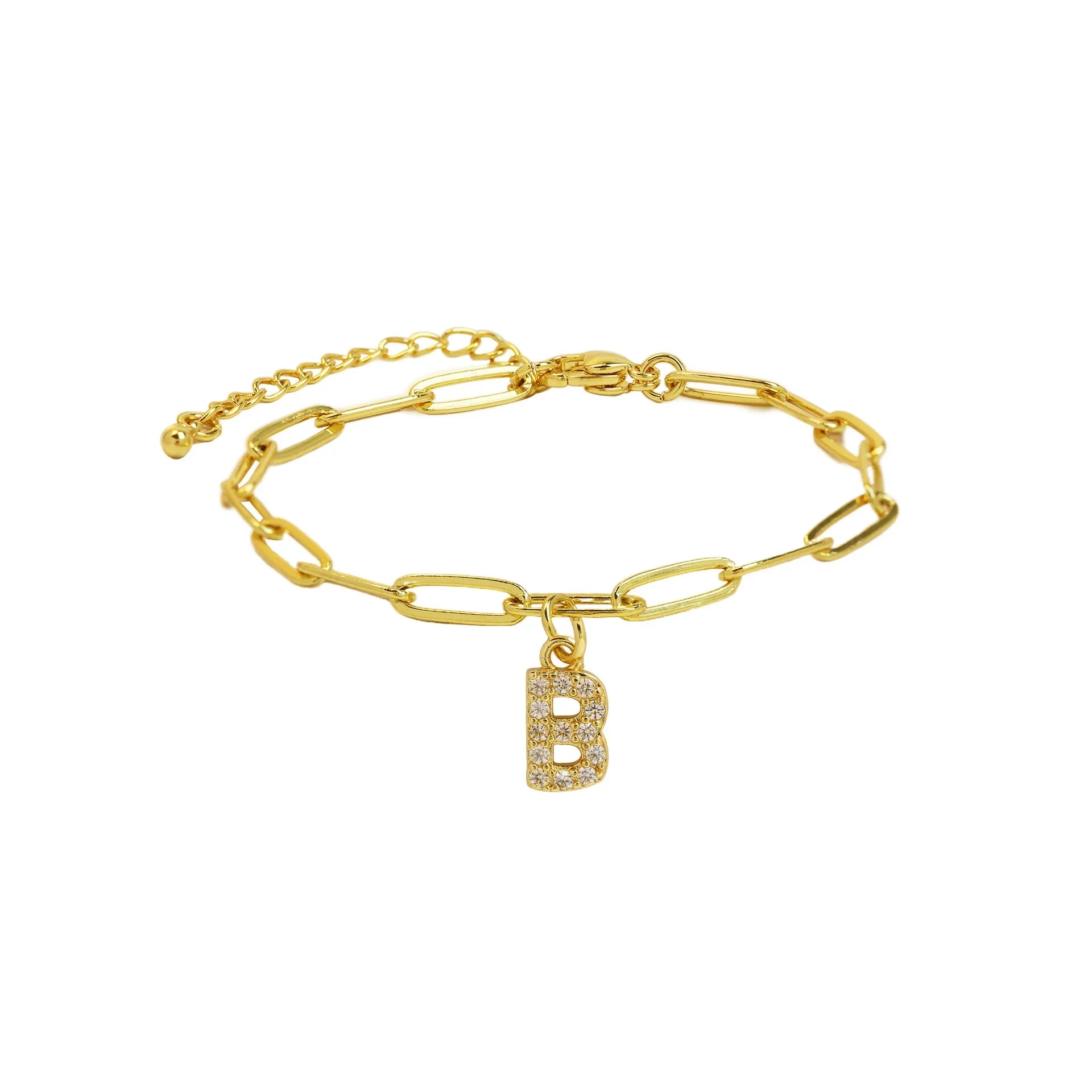 Dainty LinkMonogram Bracelet