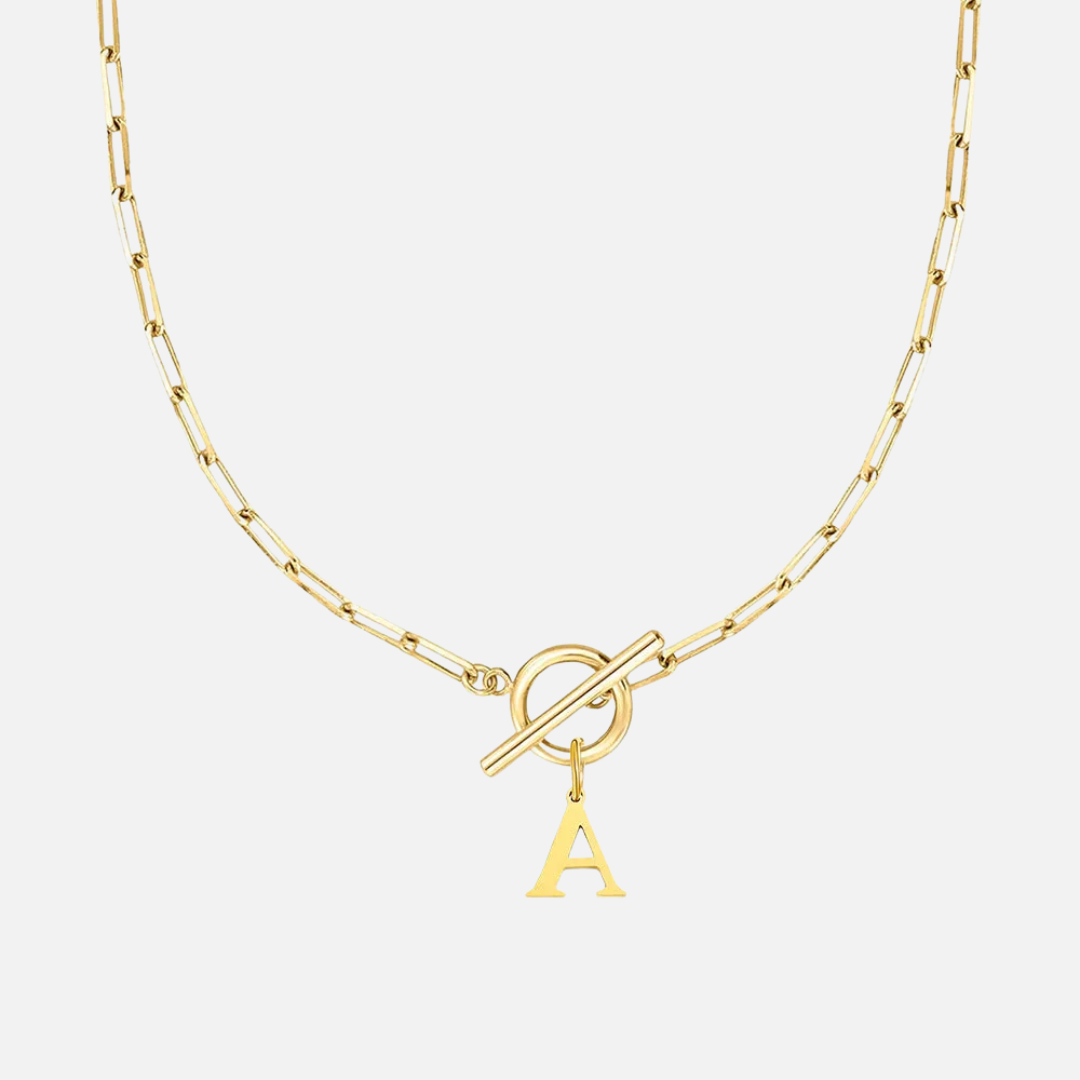 PaperLink Letter Necklace