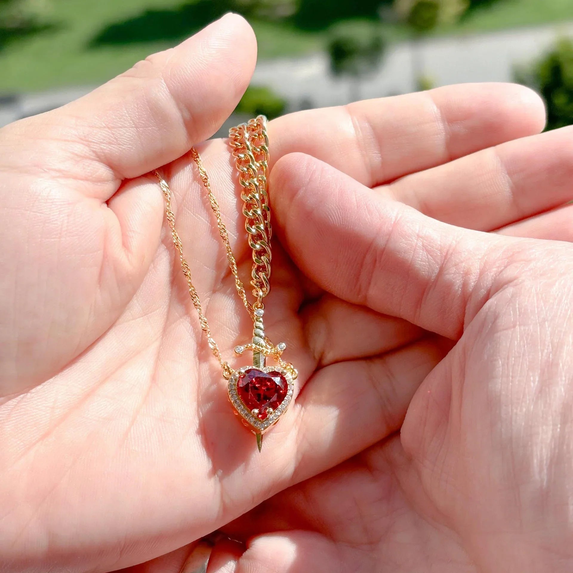 Couple's Crown Pendant Set – Prince & Princess
